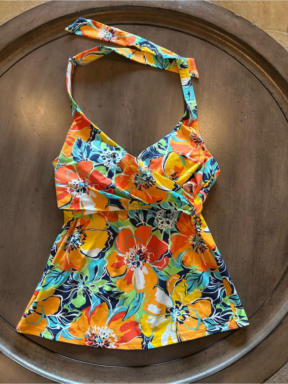 Land’s End Swim Tankini Size 4 NWOT